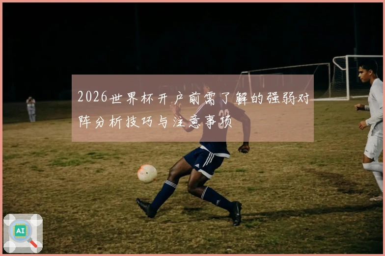 2026世界杯开户前需了解的强弱对阵分析技巧与注意事项